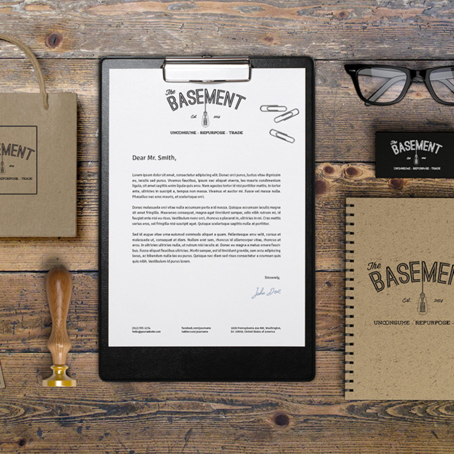 The Basement : branding