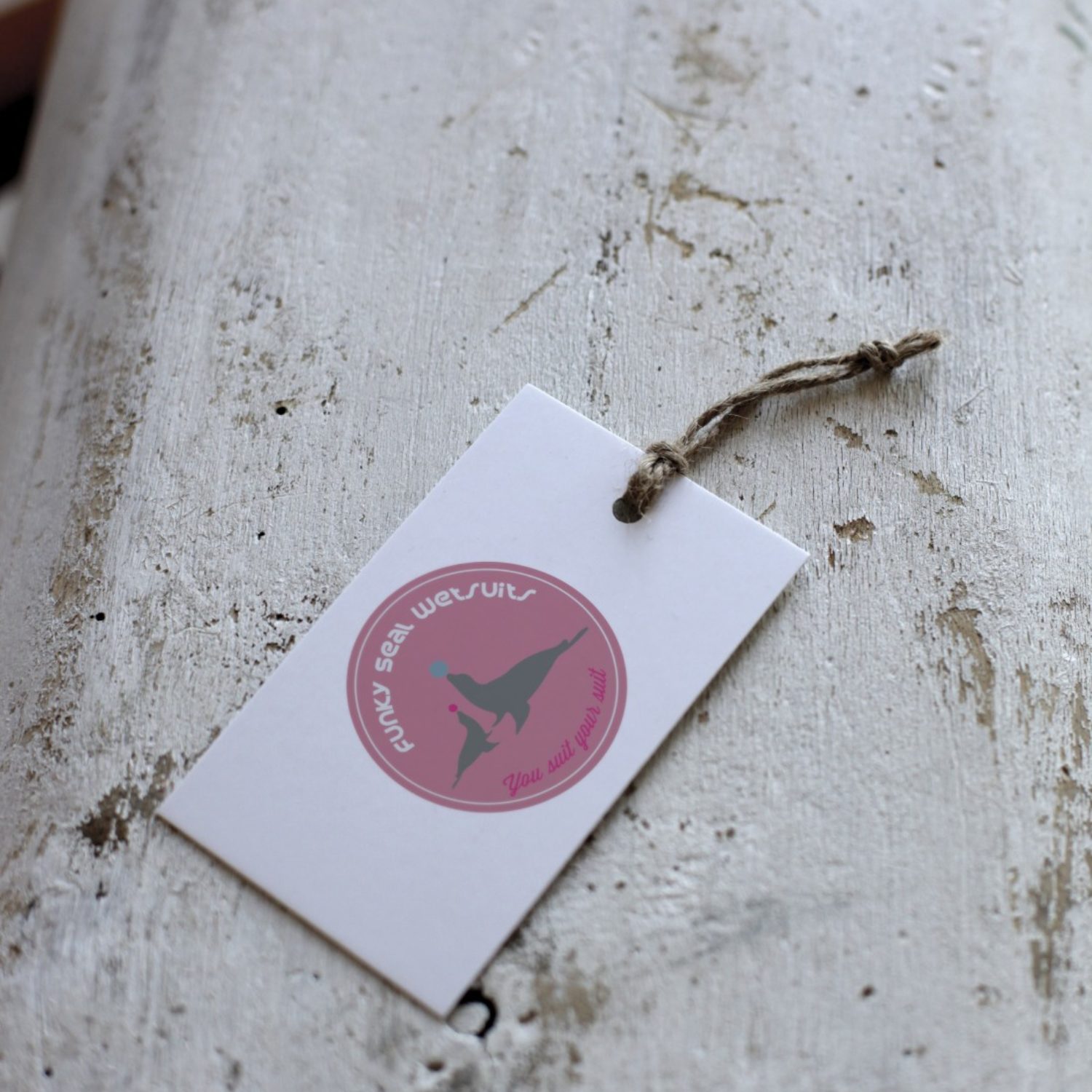 Funky Seal Wetsuits label